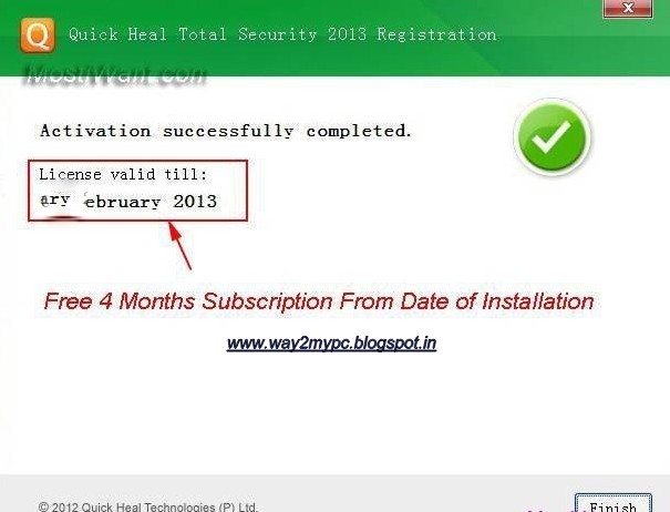 Quick Heal Antivirus Pro 2013 - Free download
