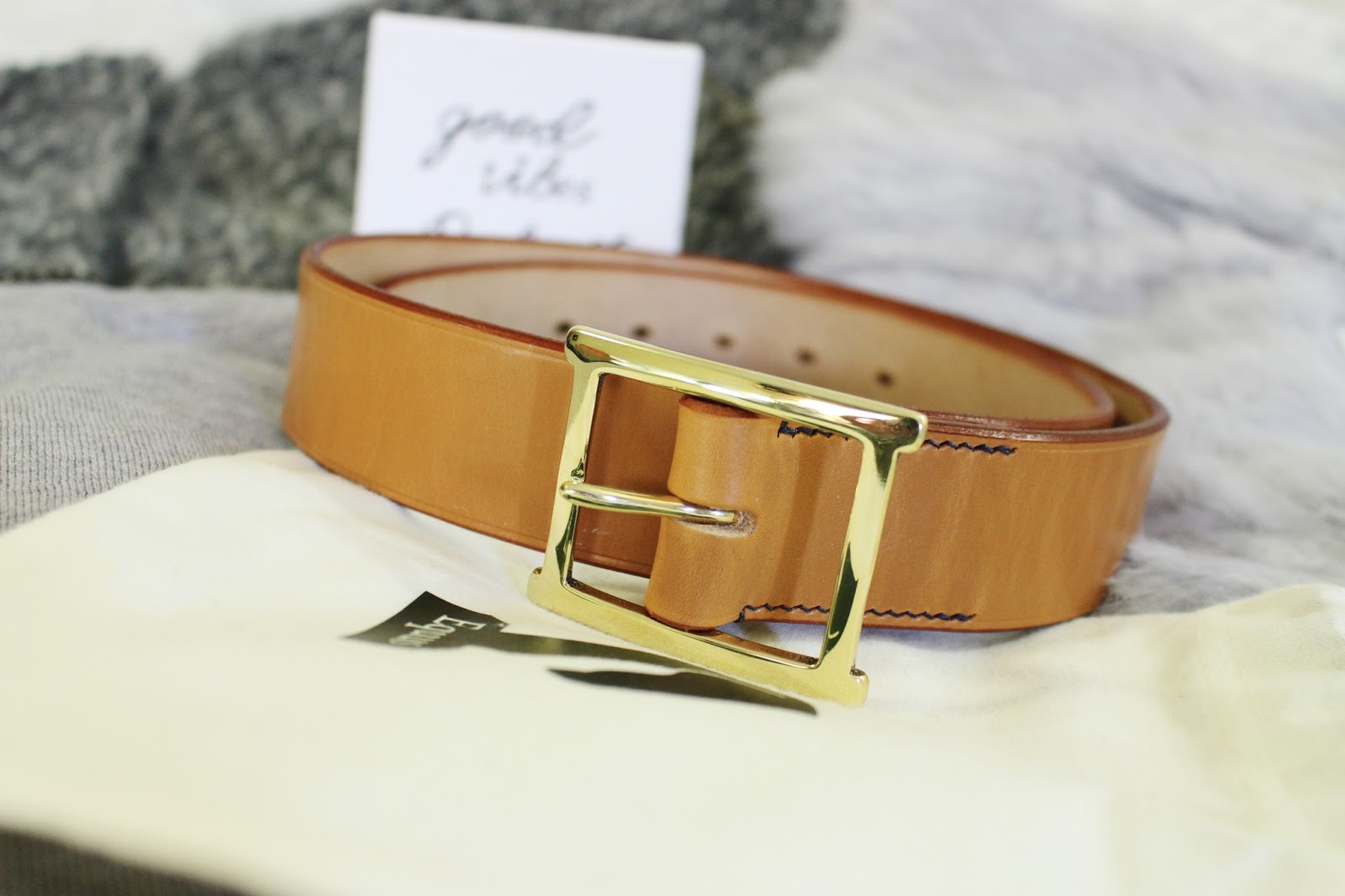 Great Gift Idea For Your Boyfriend or Husband - Equus Leather belt review 
