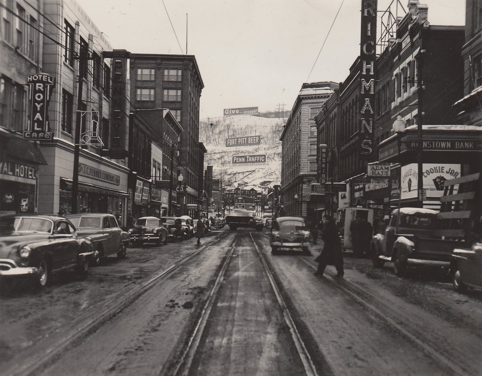 Vintage Johnstown Main Street Downtown Johnstown
