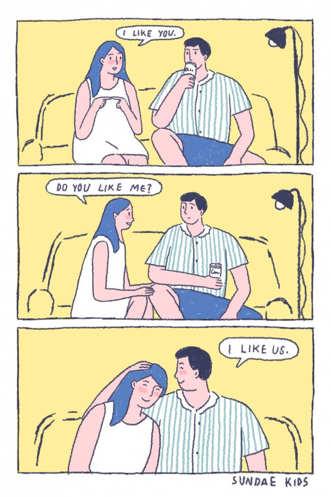 10 Romantic Illustrations For Those Who Are Desperately In Love