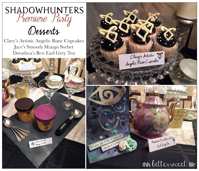 Shadowhunters Premier Party: Food Ideas - This Bittersweet Life