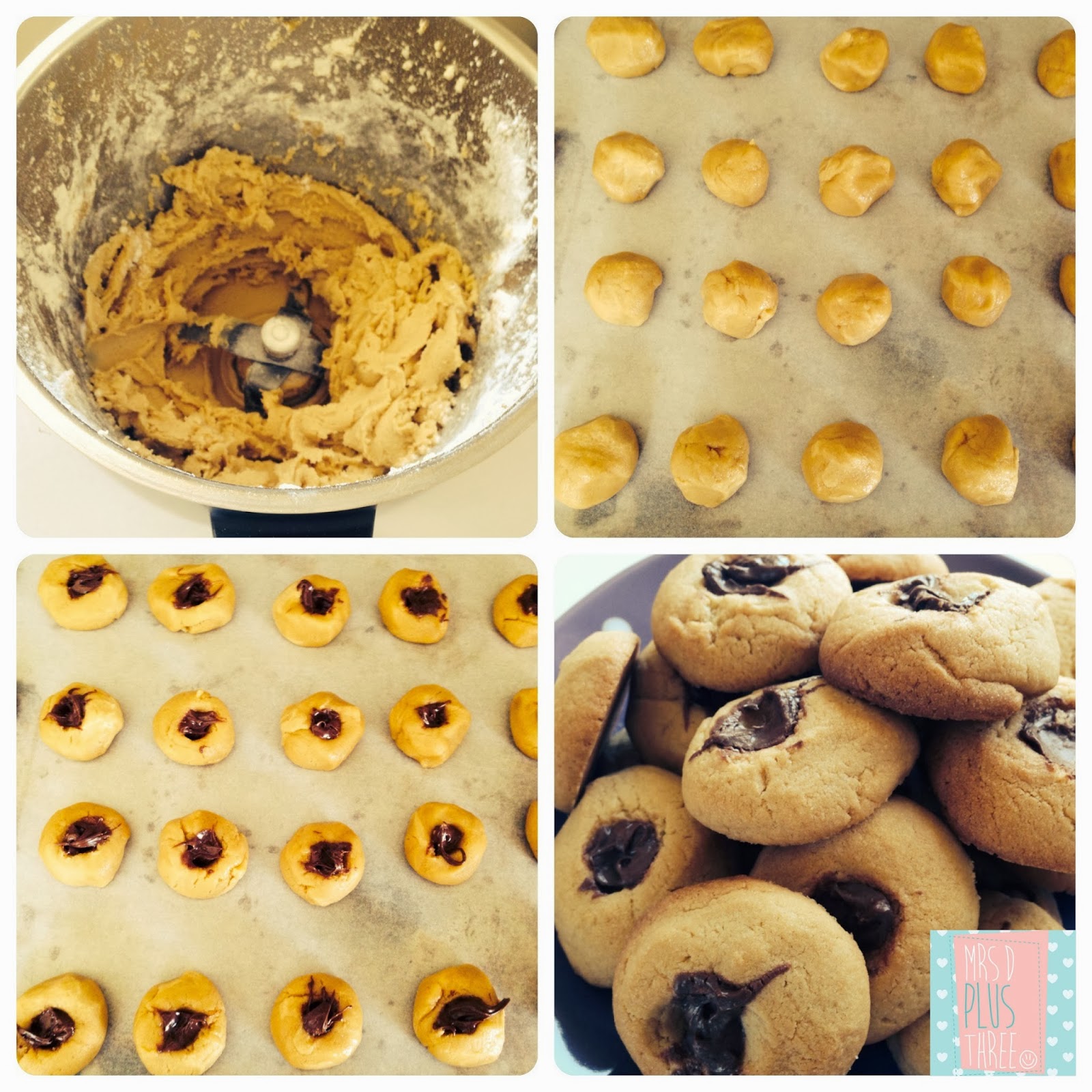 Mrs D plus 3 10 Minute chocolate drop cookie recipe for the Thermomix