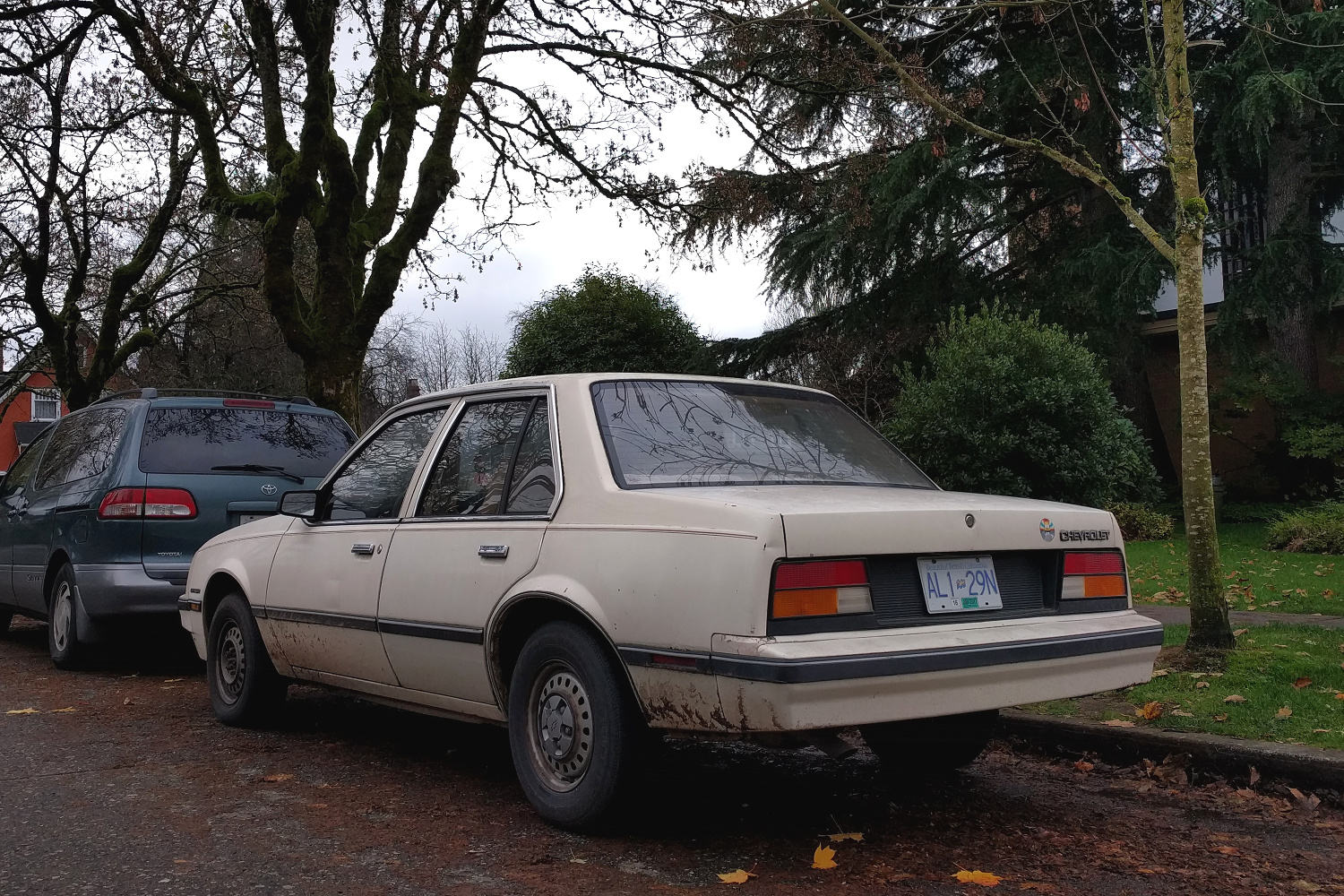 Old Parked Cars Vancouver: 1985 Chevrolet Cavalier