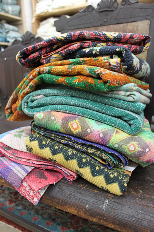 Blue Springs Home Blog How to Use Kantha Quilts..