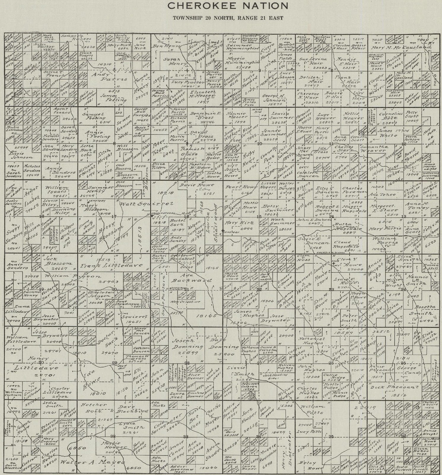 Places to Search for Ancestors *****(Mayes County, OK)***** Cherokee