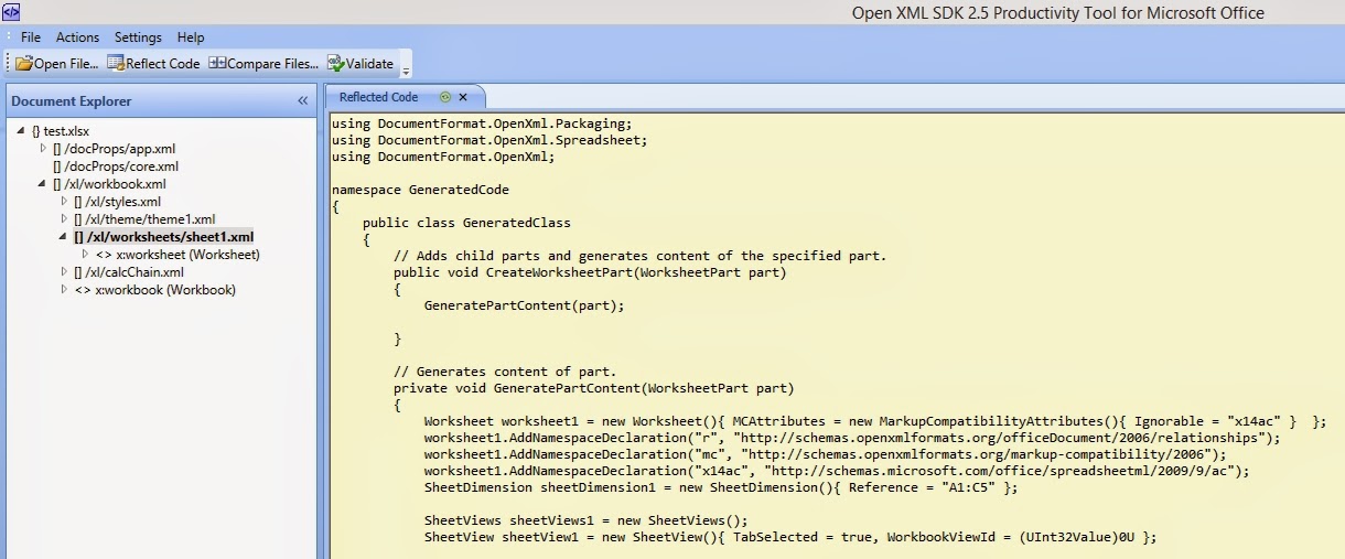 Dynamics AX 2012: Use OpenXML SDK for Excel Export - Part 4
