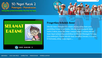 Website SDN Kacok 2 Palengaan