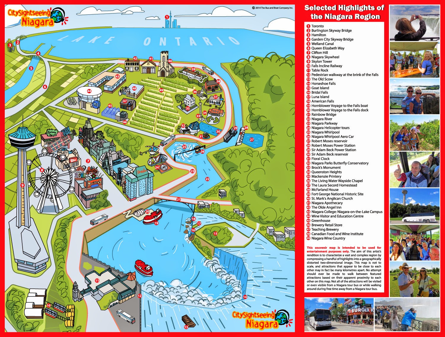 Map For Niagara Falls Free Printable Maps Map For Niagara Falls Free Printable Maps