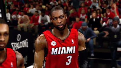 NBA 2K13 Dwyane Wade Cyberface Mod