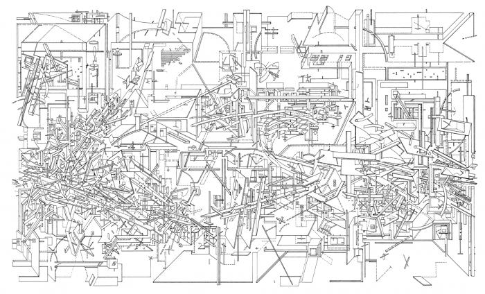 Exhibition Daniel Libeskinds Architectural Drawings  ArchDaily