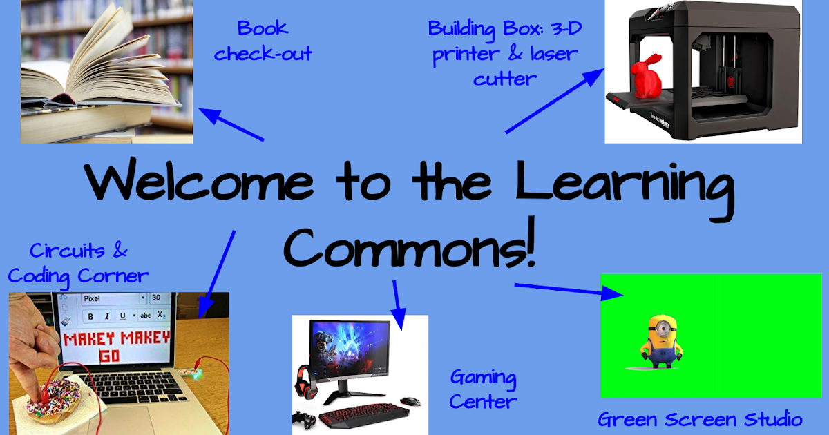 CMMS Learning Commons Come visit the Learning Commons during Discovery!