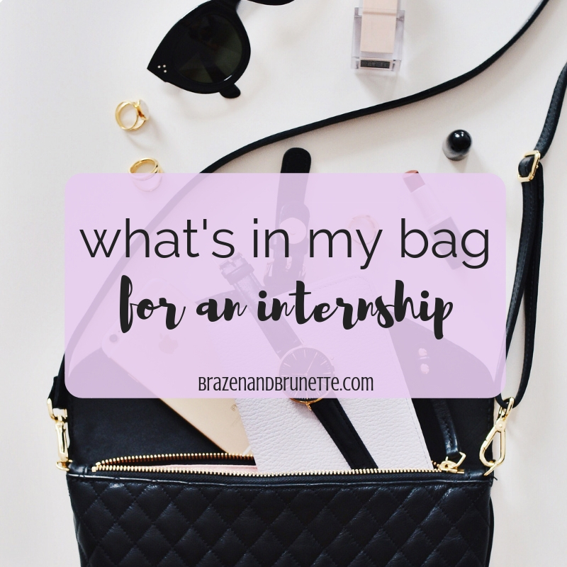 What's in My Internship Work Bag Brazen and ⚖ law school