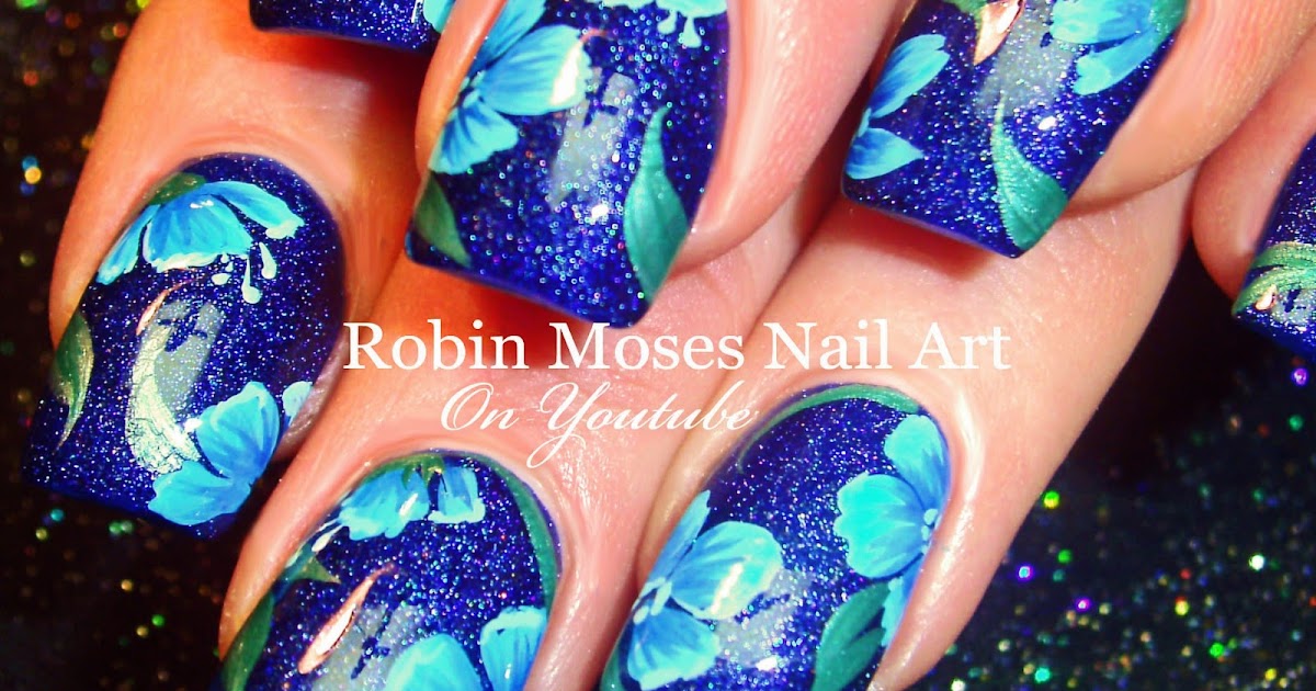 Robin Blue Gel Nail Wraps (NG093) – Embrace Your Style Nails LLC
