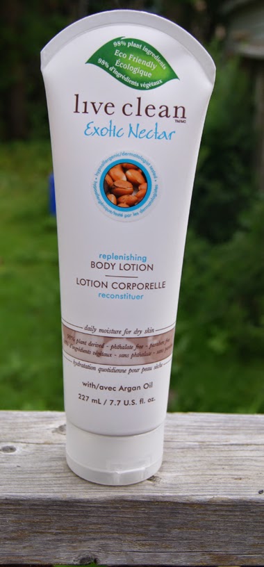 live clean argan oil lotion