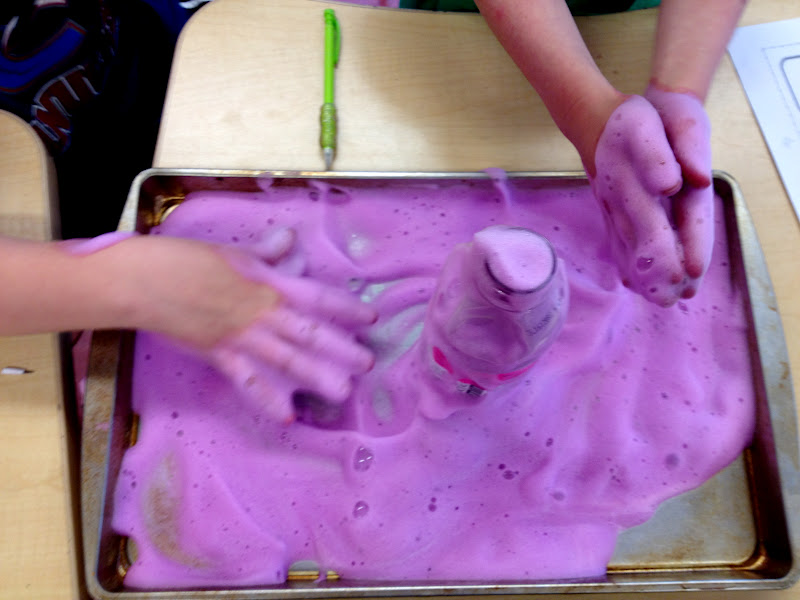 Ms. Liebel's Classroom Elephant Toothpaste Experiment!