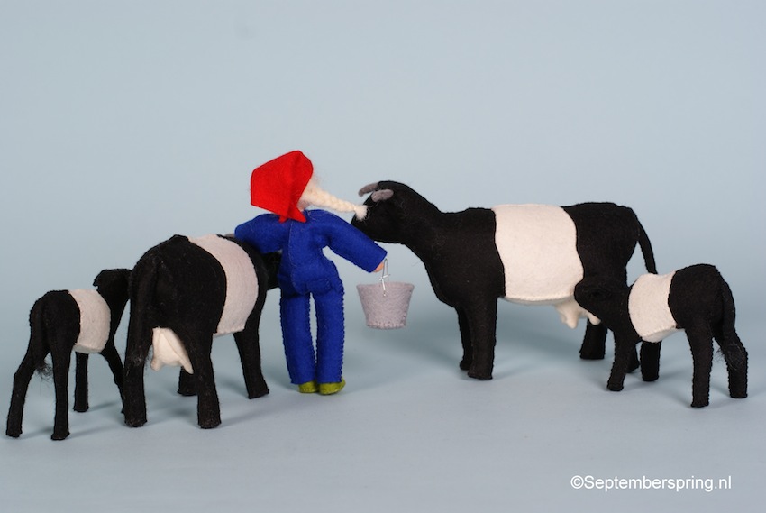 Septemberspring Galerie: Koeien met kalfjes