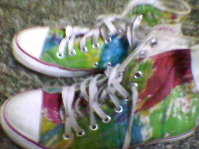 my multi colored shoes