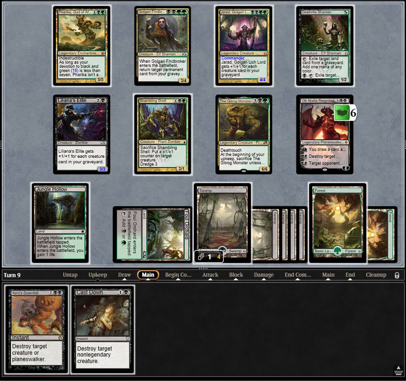 Magic the Gathering Adventures Ravnica Golgari Guild Kit expanded to Commander Jarad Part 2