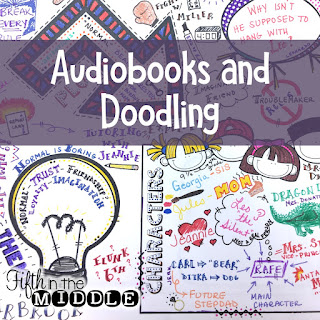 Free doodle notes for listening to read-alouds or audiobooks