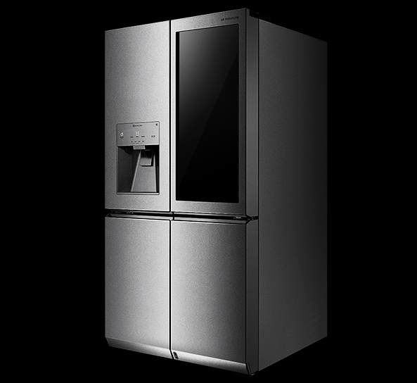LG Signature Smart refrigerator connected with webOS and Amazon Alexa
