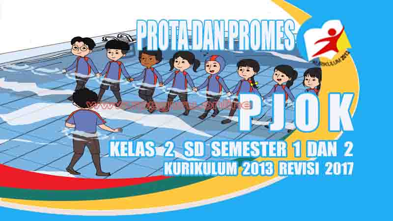 Prota dan Promes PJOK Kelas 2 SD Kurikulum 2013 Revisi