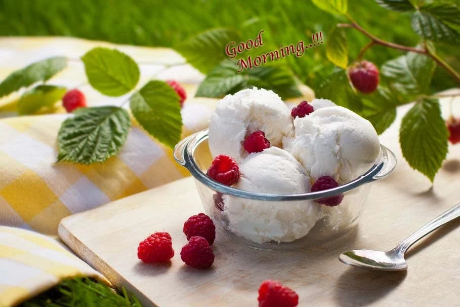 good-morning-ice-cream-raspberries-wallpaper