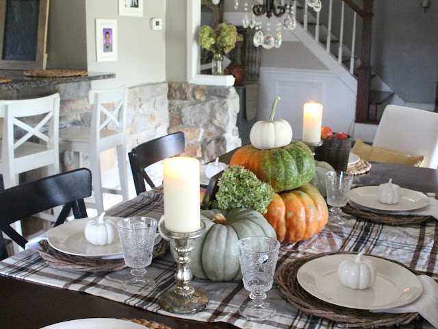 Cozy and Classic Fall Tablescape - The Glam Farmhouse