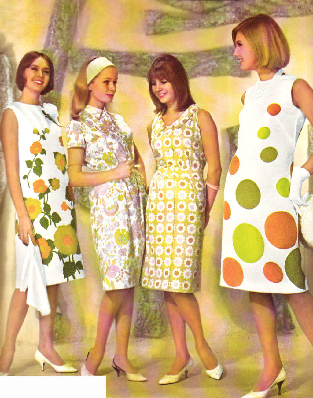 Платья которые носили в 70 годах