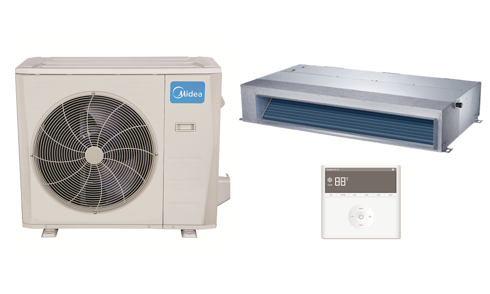 All New Mini Split Ductless HeatPump Systems 36000 BTU Slim Ducted in