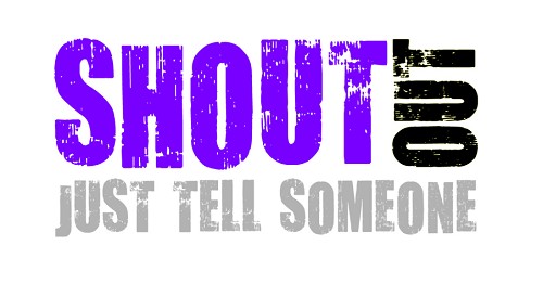 He shouted to us. He shouted to us
