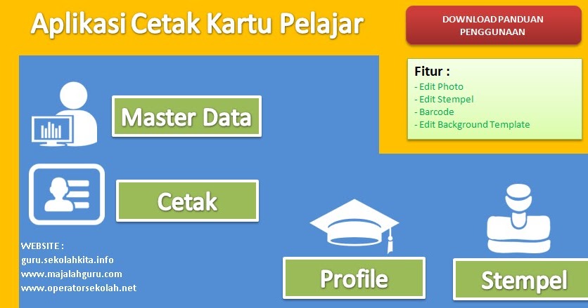 Download Aplikasi Kartu Pelajar Master Data Gratis Full