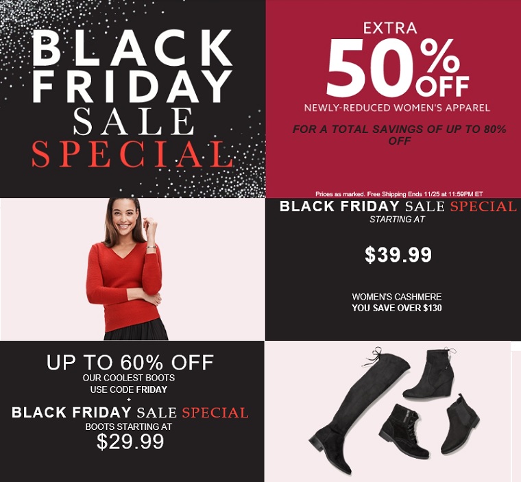 Lord & Taylor Black Friday 2017 Fashion Blog by Apparel Search