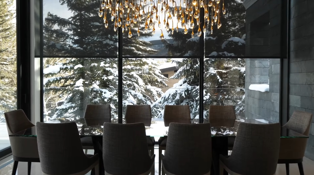 56 Photos vs. 165 W Forest Rd, Vail, CO Luxury Mansion Interior Design Tour