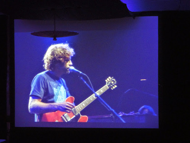 Jack Johnson on monitor, Bonnaroo 2013