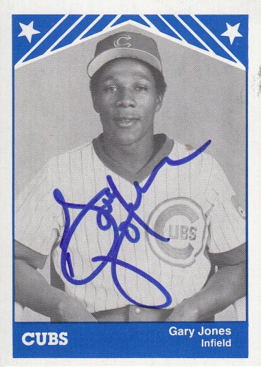 Daily Autograph Gary Jones