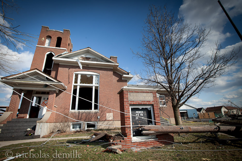 50mm A Massive Tornado Devastates Henryville, Indiana