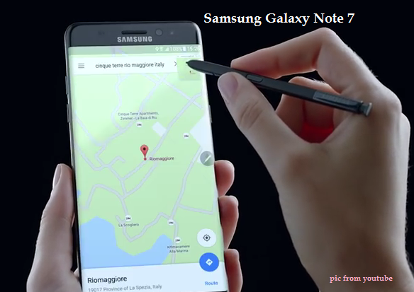 Advantages and Disadvantages Samsung Galaxy Note 7 
