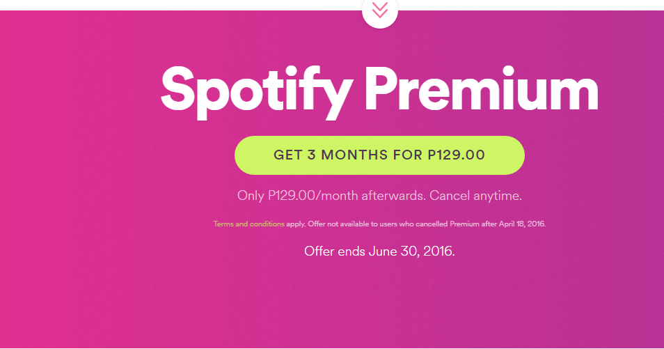 1 year spotify premium