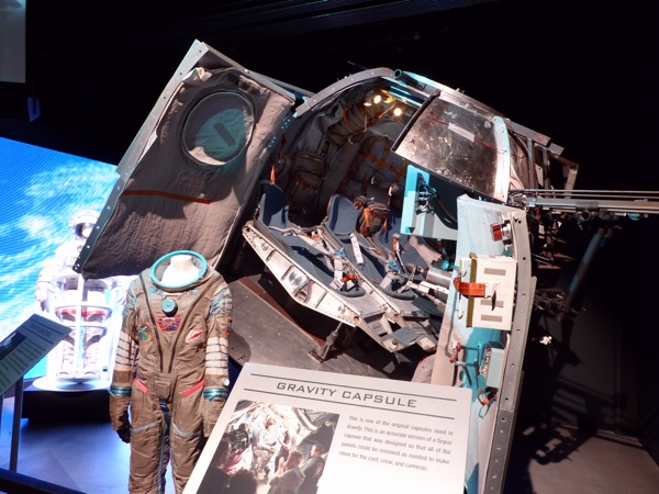 Gravity Sokol pressure suit space capsule