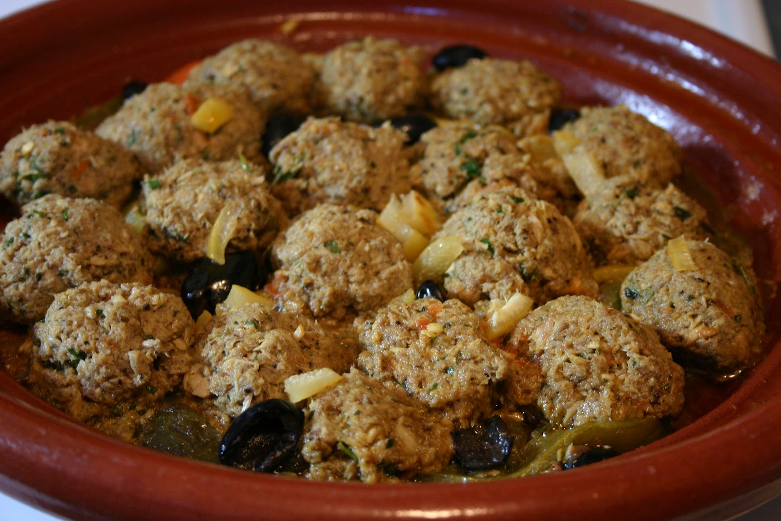 I, too, am here Moroccan Tajine\Tagine with Fish Balls