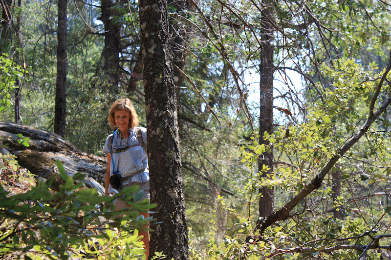 Peachy Hiker University Falls, Quintette, CA