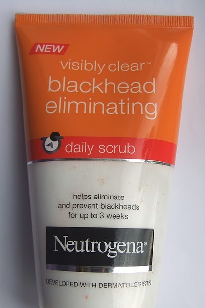 Bevæger sig ikke Symptomer metallisk GretalRabbit Writes: Review: Neutrogena Visibly Clear Blackhead Eliminating Daily  Scrub.