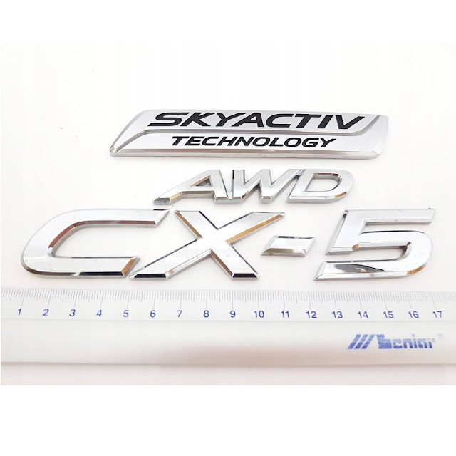 [Chính hãng] Logo Skyactiv| Mazda CX-5 2016| KD5351771 | Biểu tượng Skyactiv CX5 2016
