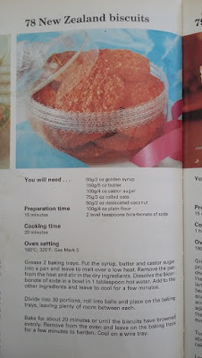 Picture of recipe for New Zealand Anzac biscuits in Hamlyn All Colour Cook Book
