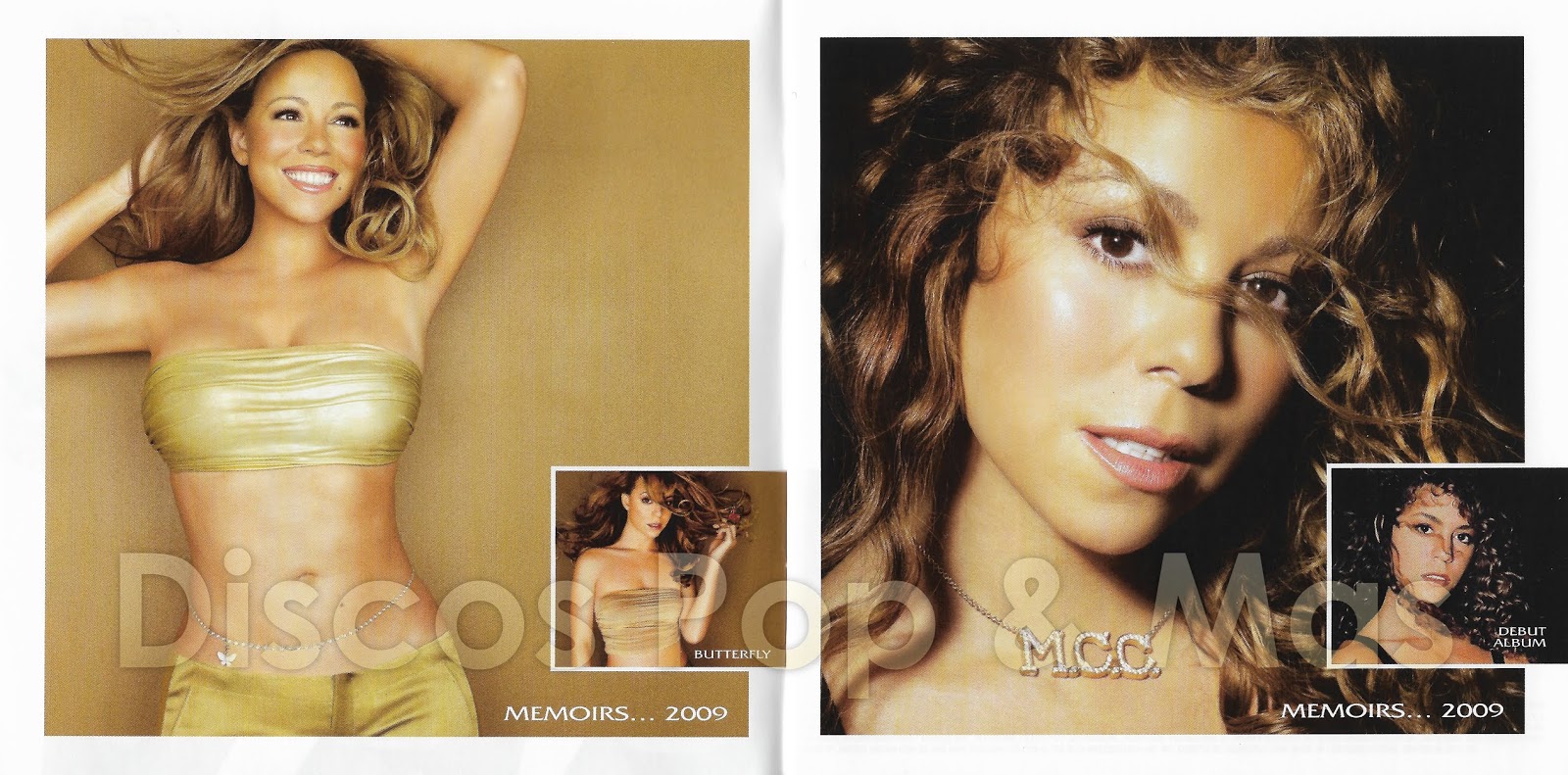 Discos Pop & Mas: Mariah Carey - Memoirs of an Imperfect Angel