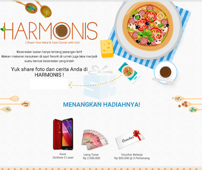 Kontes Foto Makanan Harmonis Berhadiah Asus Zenfone 2 Laser Kontes Foto Makanan Harmonis Berhadiah Asus Zenfone 2 Laser