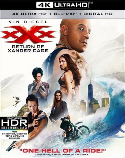 xXx: Return of Xander Cage (2017) 2160p HDR BDRip Dual Latino-Inglés [Subt. Esp] (Acción. Aventuras)