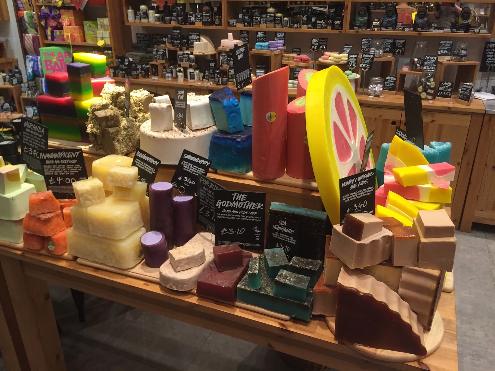 The Powderpuff Room Lush Oxford Street Exclusives at Lush Northampton!