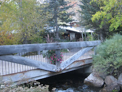 Flowers on the bridge, beauty everywhere, and some of the old magic blown in by the winds of autumn