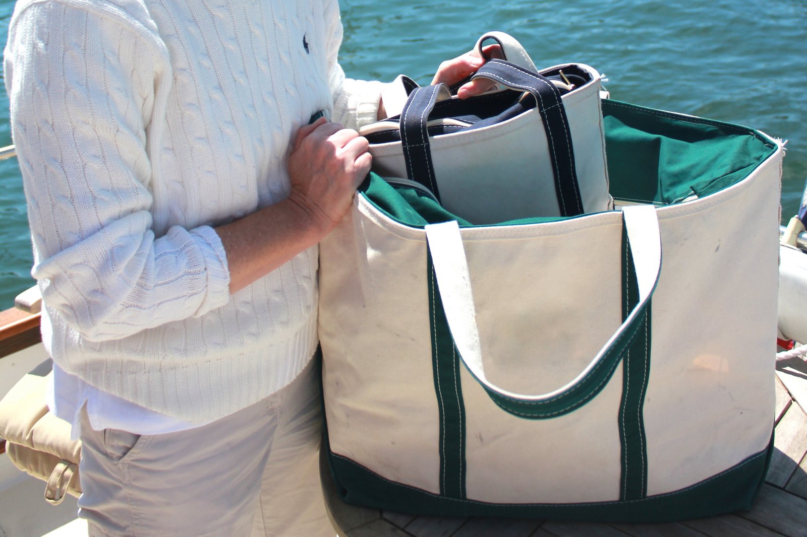 ll bean boat and tote